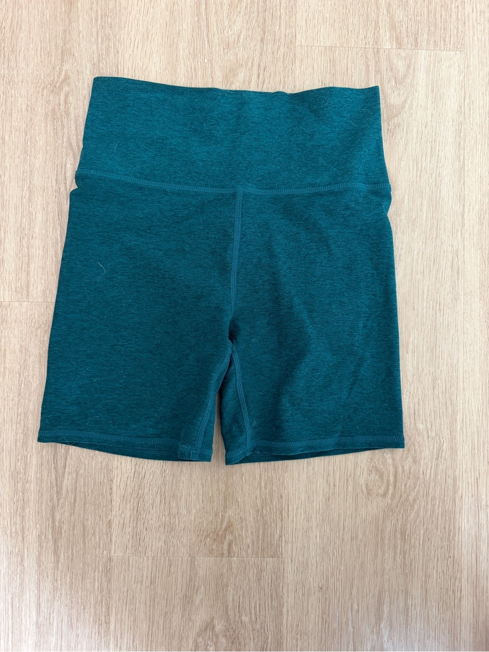 High-Waist Women’s Bike Shorts in Green